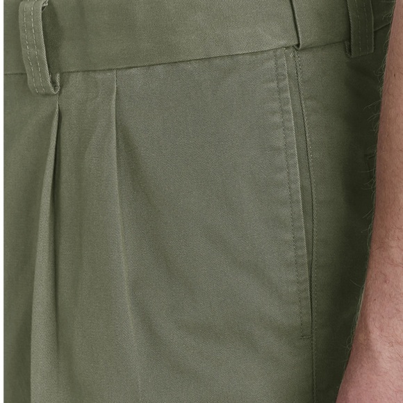 DXL BIG + TALL HARBOR BAY OLIVE SHORTS (42) - Picture 5 of 6